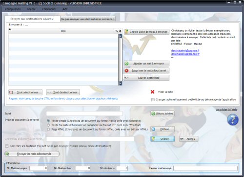 logiciel mailing