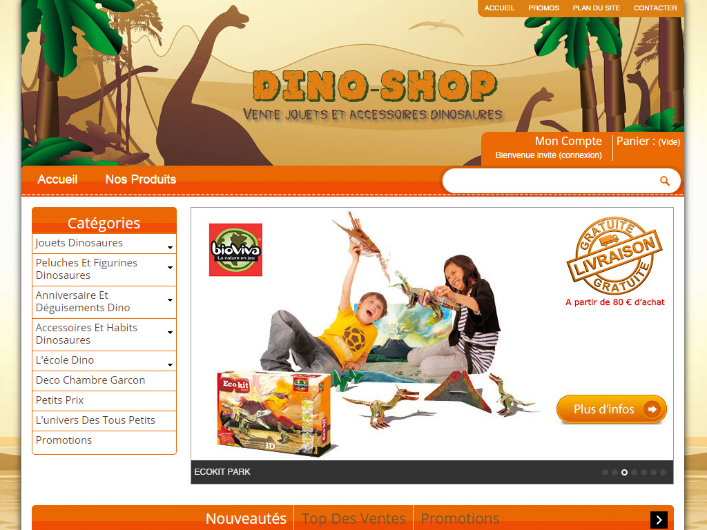 Dino Shop - Vente de jouets et accessoires