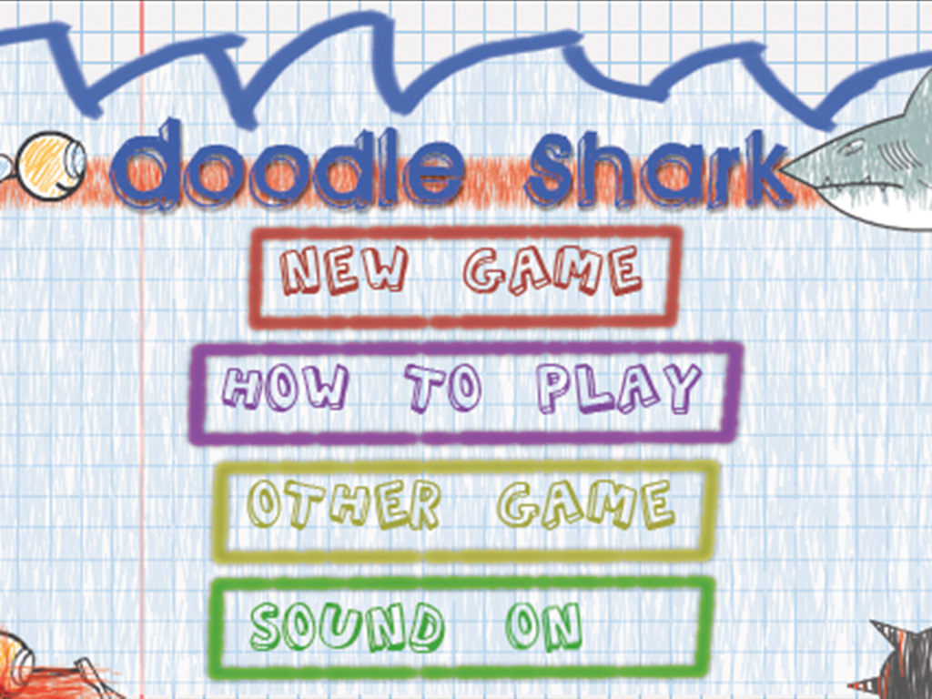 Doodle Shark - Jeu pour Iphone